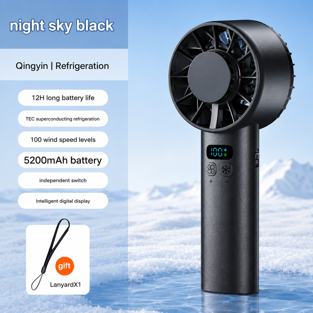 Arctic Breeze™️ Portable Cooling Fan(5200mAh Rechargeable)