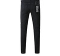 Men’s Black Ksubi Slim Fit Distressed Jeans